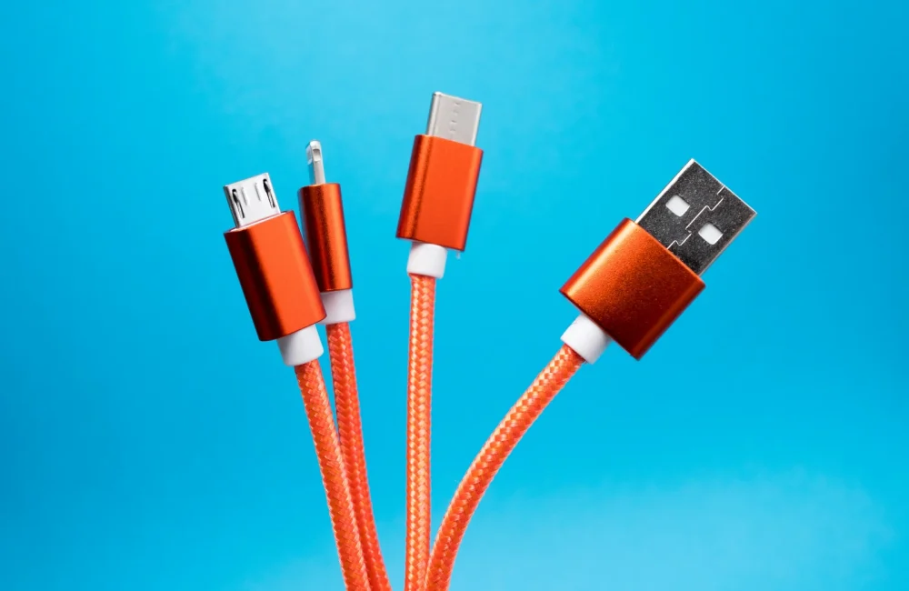 Conector de un cable USB