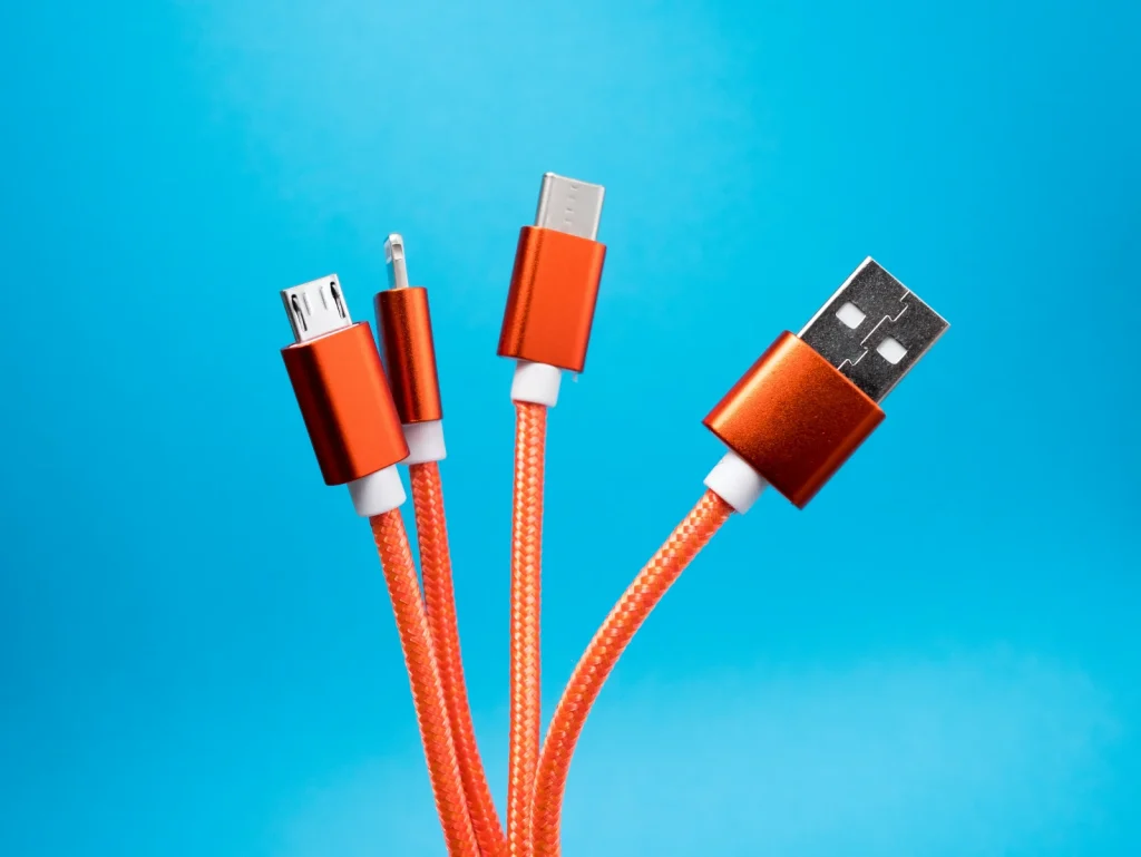 Conector de un cable USB